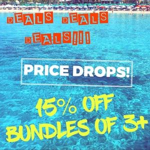 DEALS DEALS DEALS! Price drops! 15% off bundles